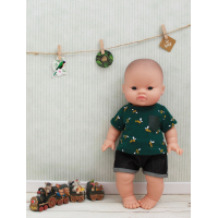 2-delig setje boy bijtjes groen